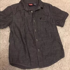 Boys collared button up shirt